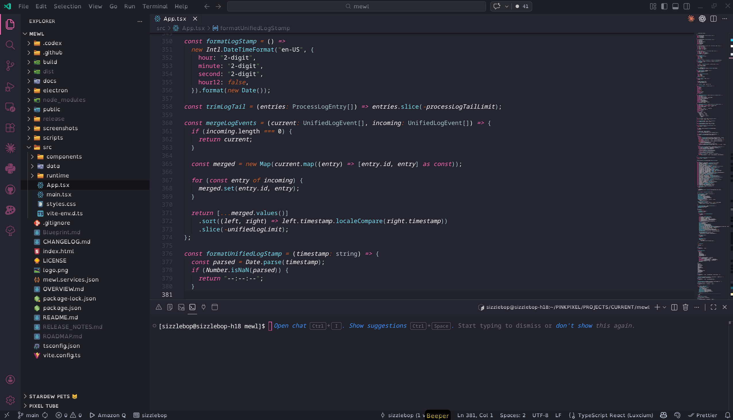Pink Pixel Cotton Candy