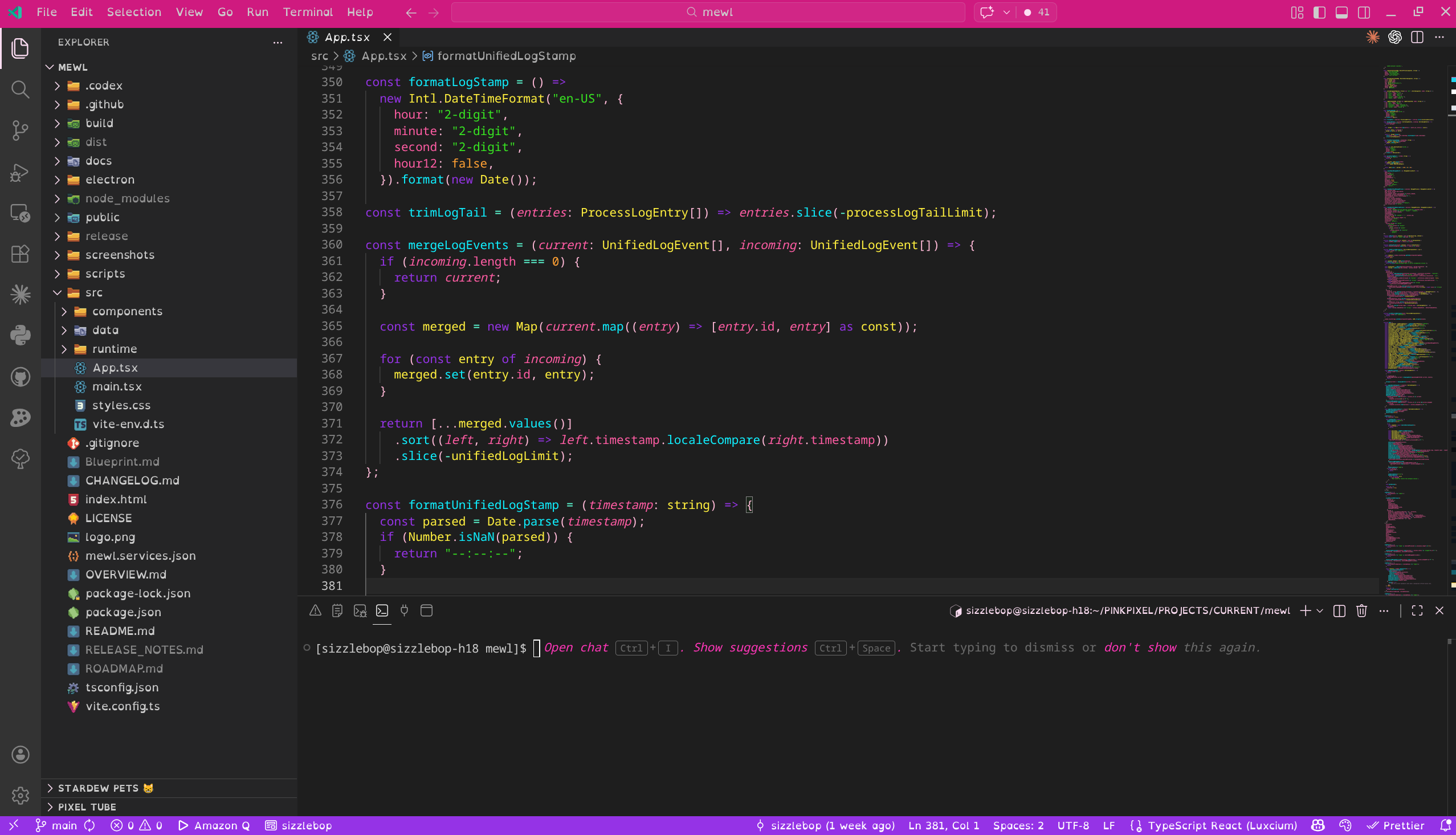 Pink Pixel Jellybean