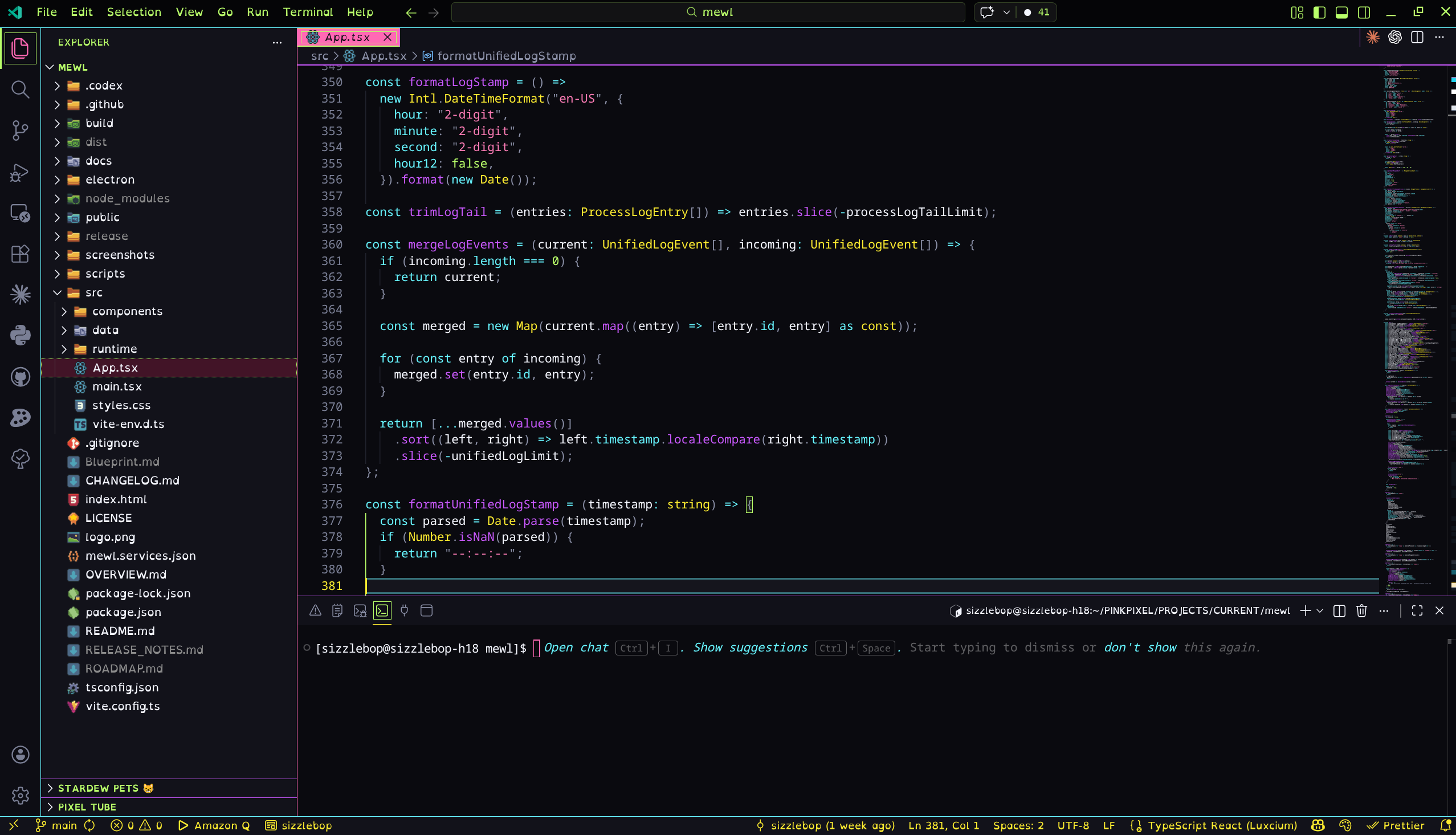 Pink Pixel Pixy Stix