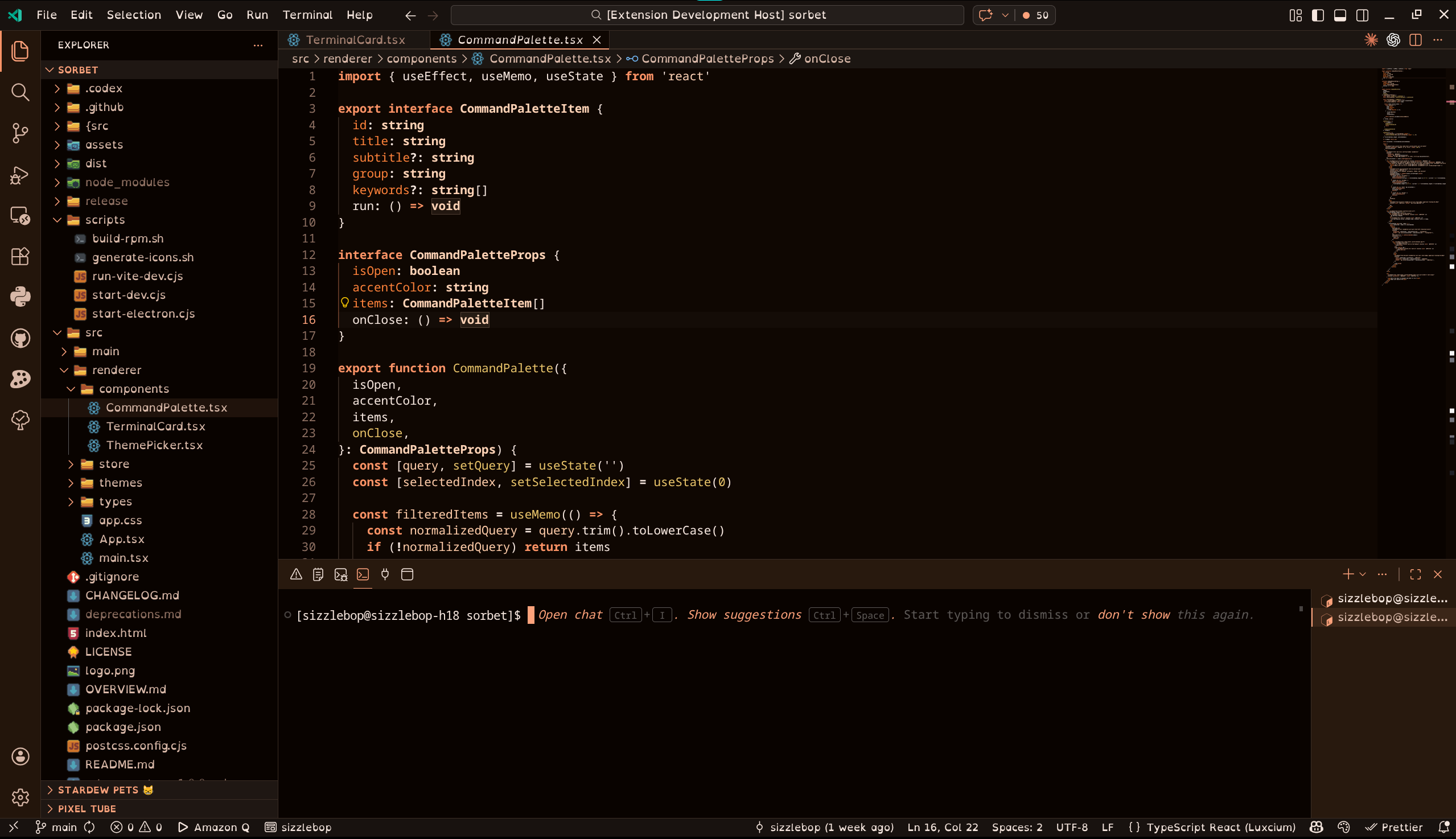 Pink Pixel Peach Fizz