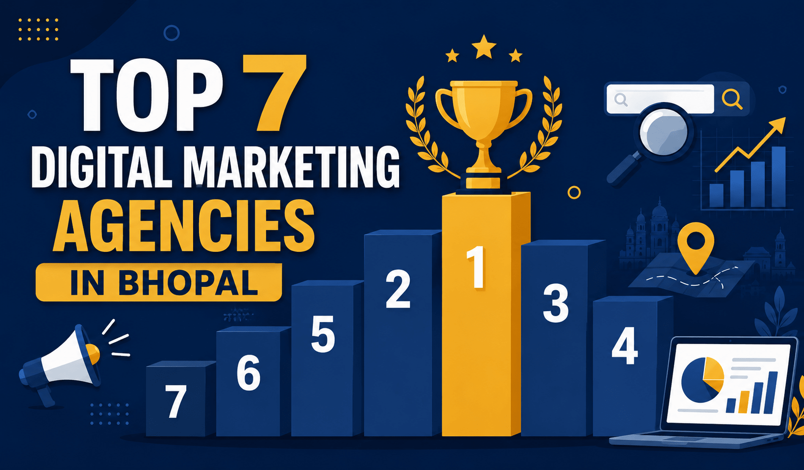 Top 7 Digital Marketing Agencies in Bhopal 2026 — Compared & Ranked
