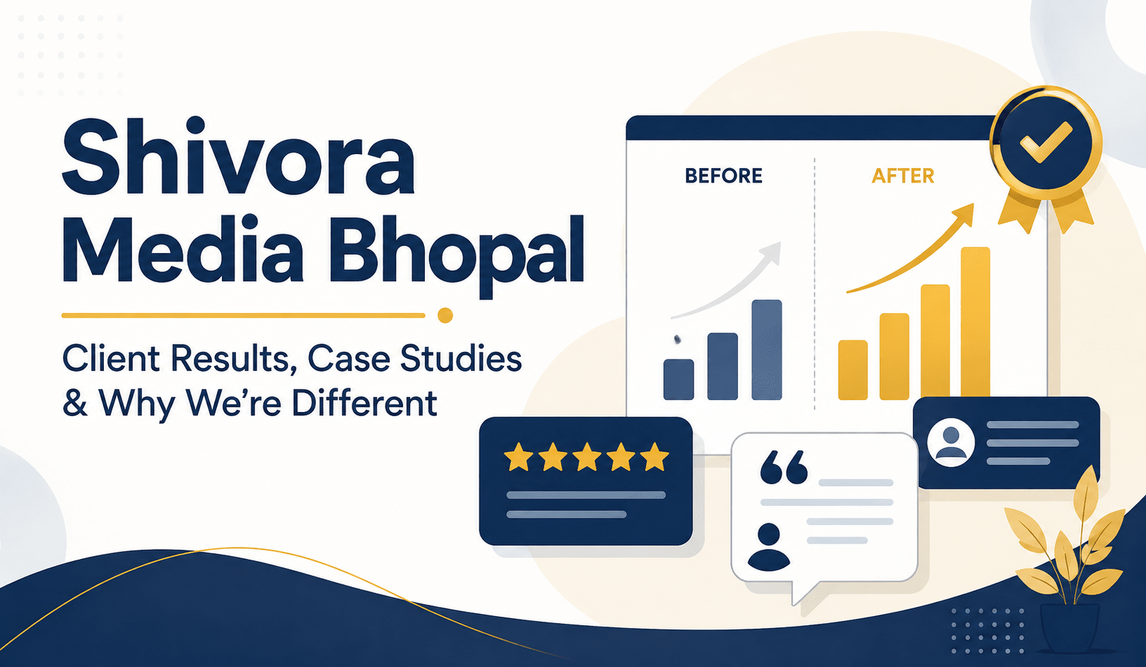 Shivora Media Bhopal — Client Results, Case Studies & Why We're Different