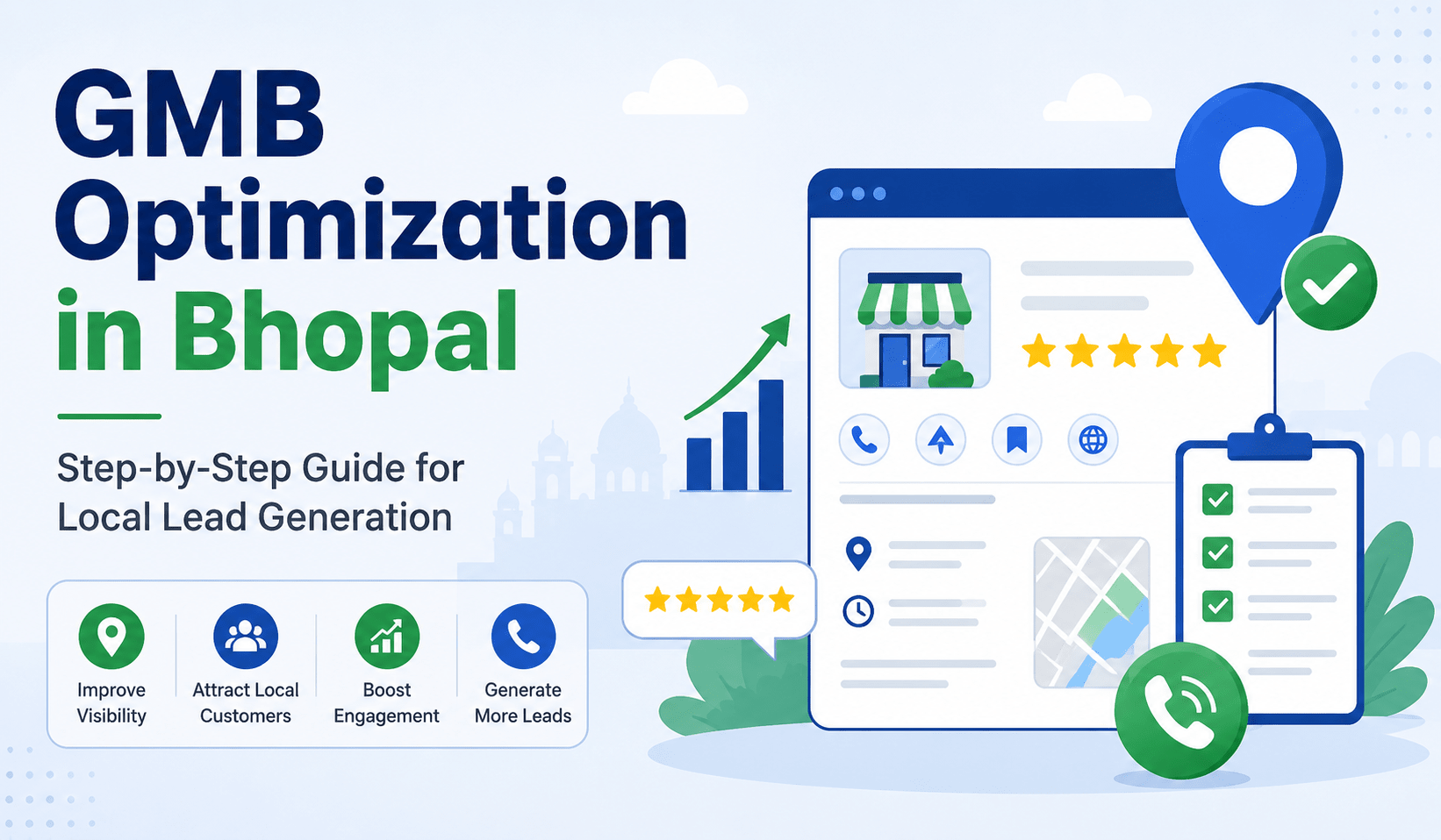 GMB Optimization Bhopal — Step-by-Step Local Lead Guide