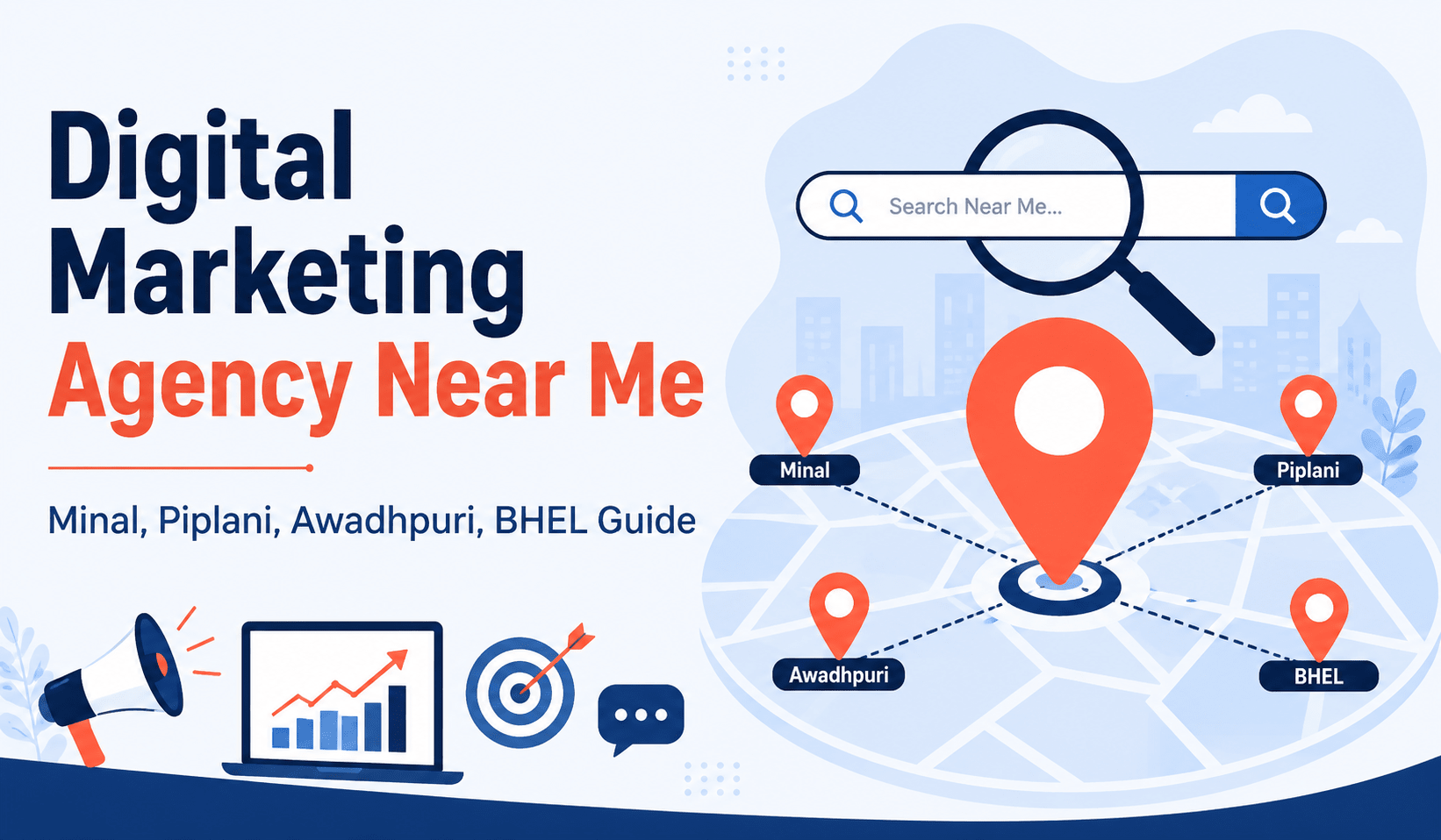 Digital Marketing Agency Near Me — Minal, Piplani, BHEL, Awadhpuri