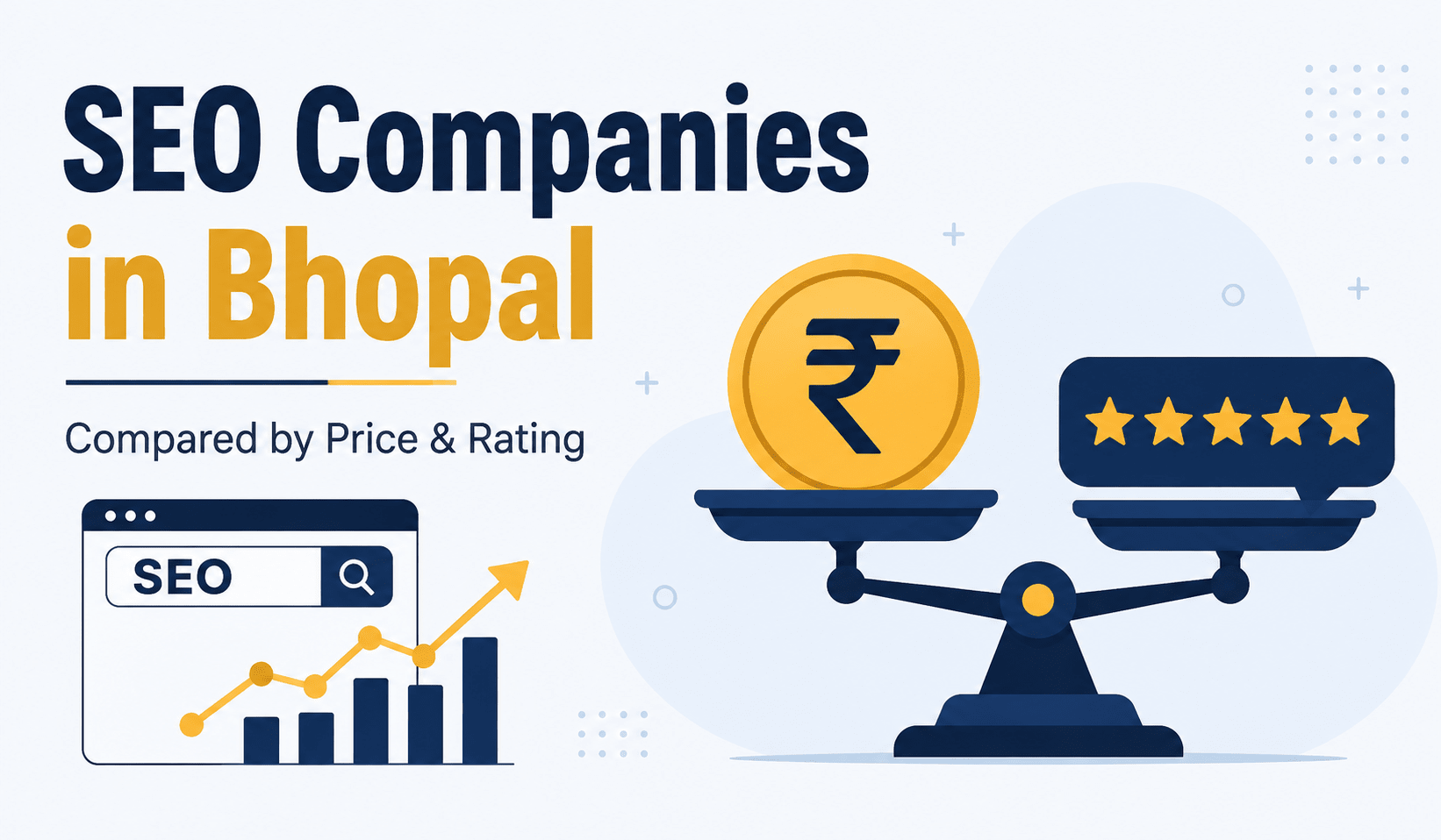SEO Companies in Bhopal — Compared by Price & Rating