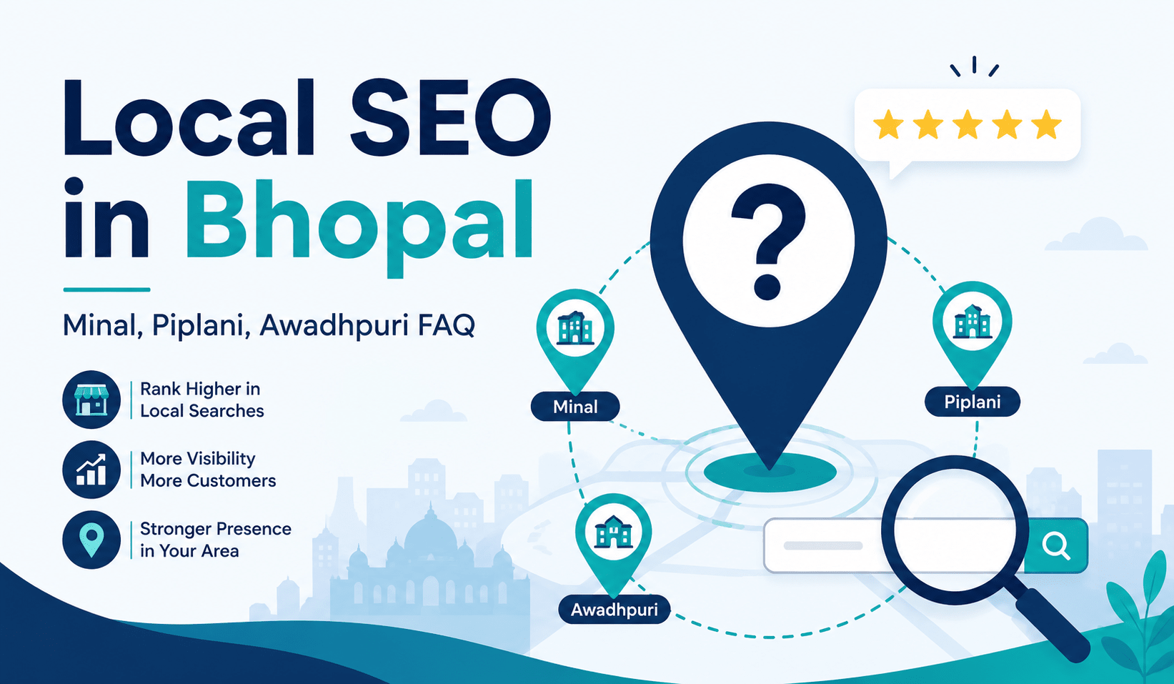 Local SEO in Bhopal — Minal, Piplani, Awadhpuri FAQ
