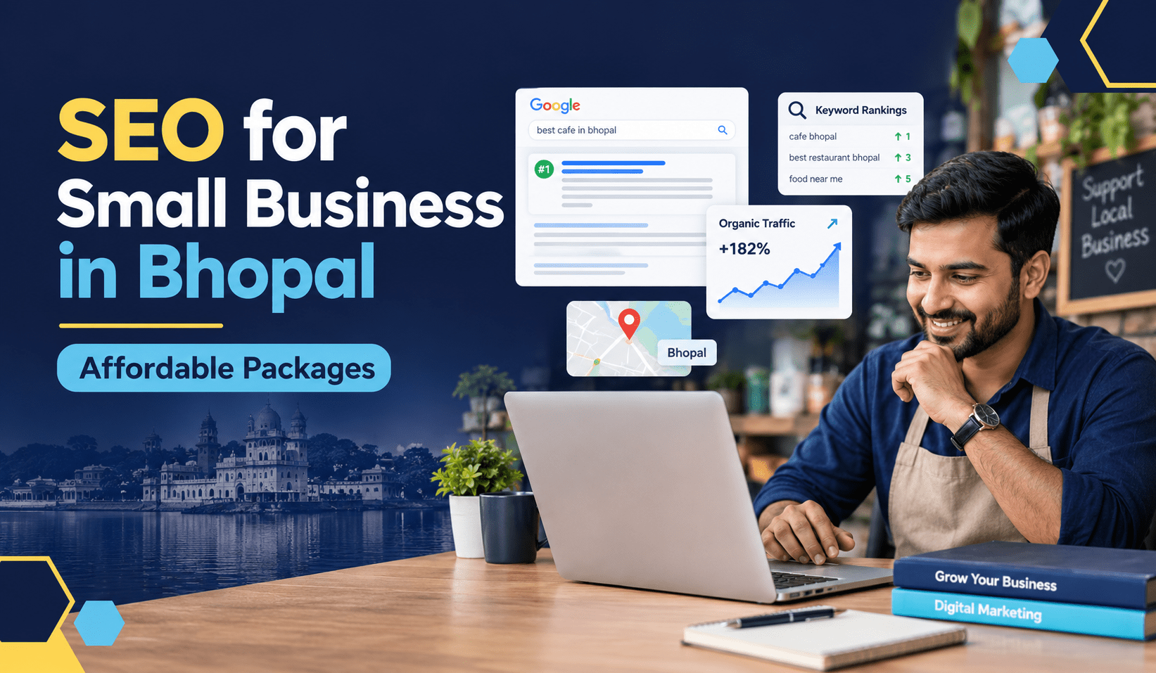 SEO for Small Business in Bhopal — Affordable Packages