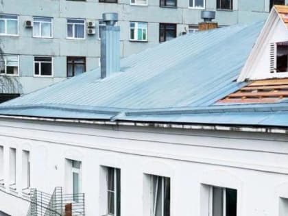 Ремонт кровли завершается в Вологодском центре помощи детям «Флагман»