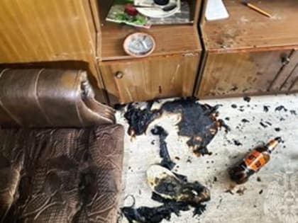 В Ирдоматке неосторожный курильщик устроил пожар в квартире