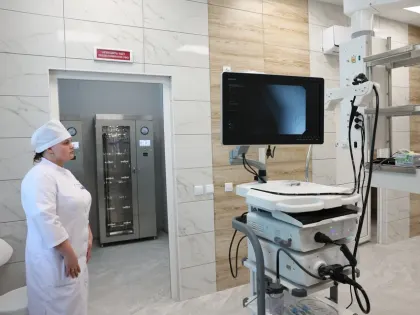 Под Волгоградом открывают новую поликлинику с высокотехнологичным оборудованием