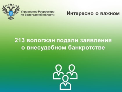 213 вологжан подали заявление о внесудебном банкротстве