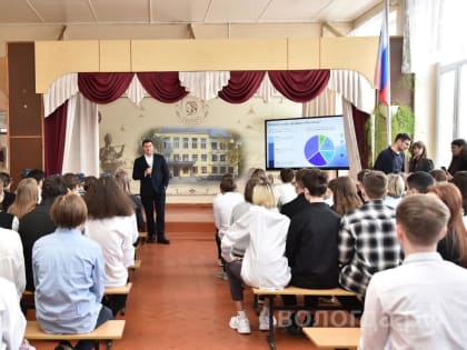 «Классную встречу» с Мэром Вологды провели ученики школы №21