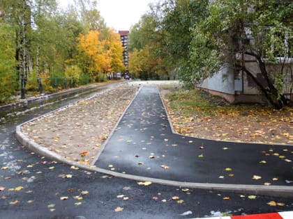 Обновление дворовых территорий в городе