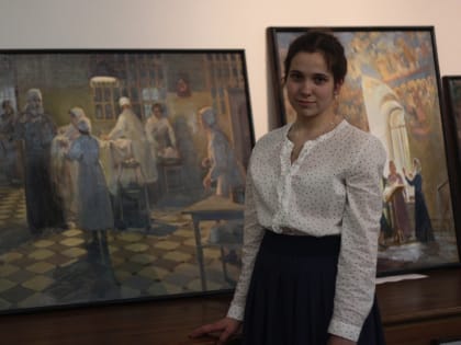 Выставка картин «Источник радости» открылась в музее «Мир забытых вещей» в Вологде