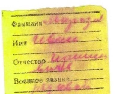 На Вологодчине нашлись родственники погибшего красноармейца, останки которого обнаружены в Новгородской области