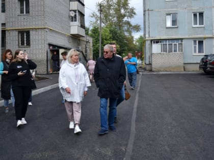 Подходит к завершению основной этап ремонта дворовых территорий на улицах Герцена и Ветошкина