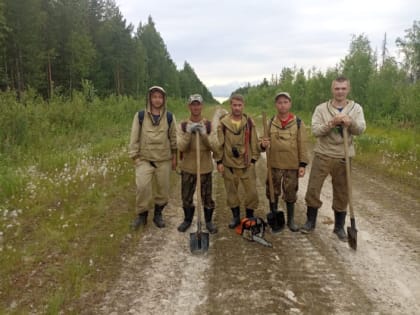 Специалисты лесной охраны Вологодчины продолжают оказывать помощь в тушении лесных пожаров в Ханты-Мансийском автономном округе