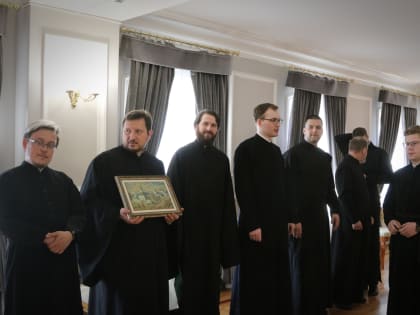 Митрополит Савва встретился с Ю. П. Вяземским 