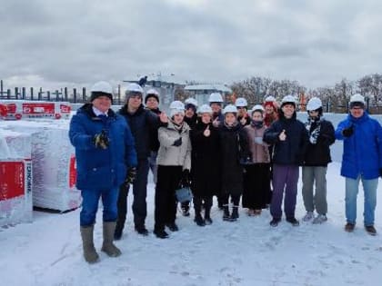 Экскурсия на стройку.