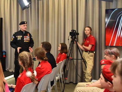 В Вологде открыли медиастудию Юнармии