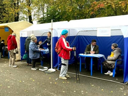 Более 600 вологжан посетили «Городок здоровья»