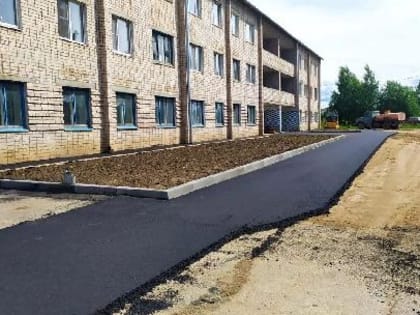 В регионе продолжается благоустройство дворовых территорий.