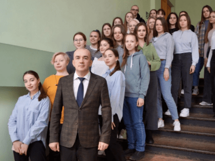 Начальник Департамента соцзащиты населения области встретился со студентами института педагогики, психологии и физического воспитания Вологодского государственного университета