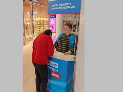 В&nbsp;Череповце подписи в&nbsp;поддержку Путина начали собирать в&nbsp;двух&nbsp;ТЦ