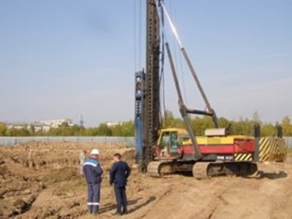 В Шексне полным ходом идет строительство спортивного комплекса