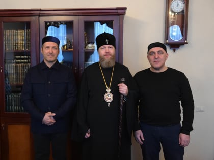 В праздничные рождественские дни глава Вологодской митрополии встретился с руководством мусульманской общины города Вологды