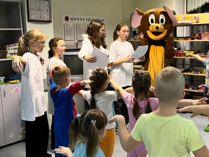 Праздник для наших пациентов и их родителей в ЛОР-отделении