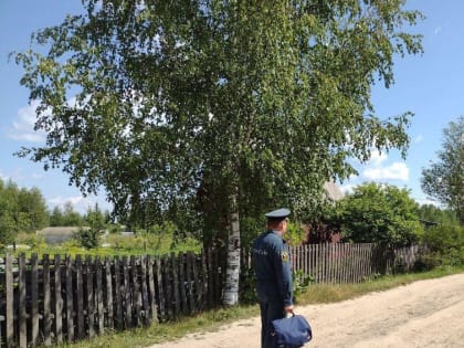 Грязовчан проинструктировали по пожарной безопасности