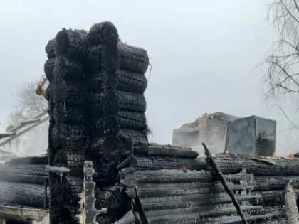 В Тарногском районе на пепелище обнаружены два тела