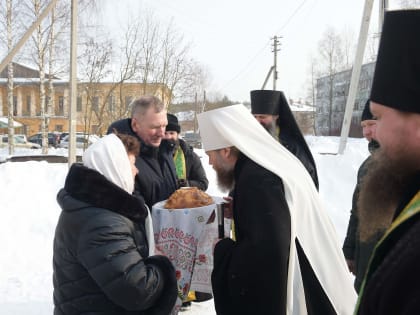 Правящий архиерей совершил чин на основание храма в древней обители