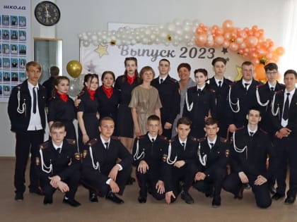 Первый в Тотьме выпуск кадетов