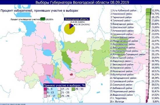 Как проголосовала вологодская область