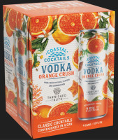 COASTAL COCKTAILS ORANGE CRUSH RTD 6/4 CANS - 12.0Z (4-Pack)