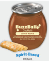 BUZZBALLZ COCKTAILS COOKIE NOOKIE - 200ML (1 Bottle)