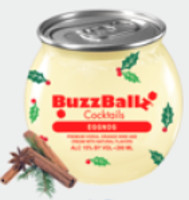 BUZZBALLZ COCKTAILS EGGNOG - 200ML (1 Bottle)