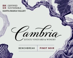 CAMBRIA JULIAS BENCHBREAK P/NOIR - 750ML (1 Bottle)