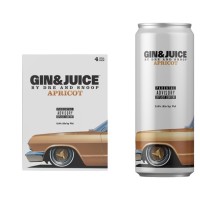 GIN & JUICE COCKT APRICOT (DRE/SNOOP) 6/4PK - 355ML (4-Pack)