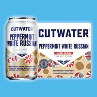 CUTWATER PEPPERMINT WHITE RUSSIAN 6/4 CANS - 12.0Z (4-Pack)
