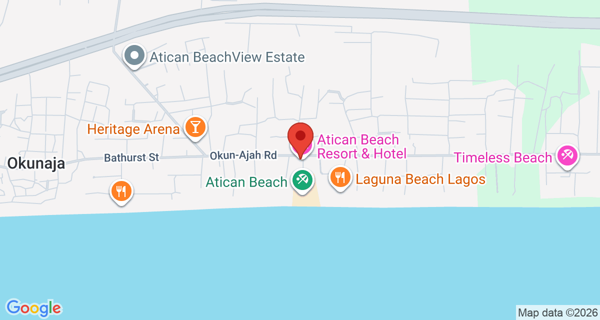 Map of Atican Beach Resort & Hotel