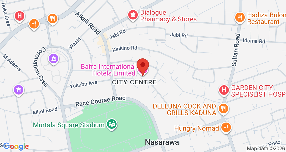 Map of Bafra International Hotels Limited
