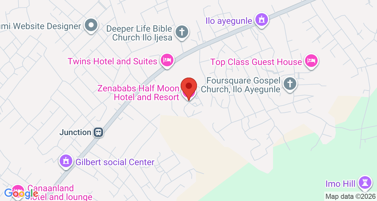 Map of Zenababs Half Moon Hotel and Resort