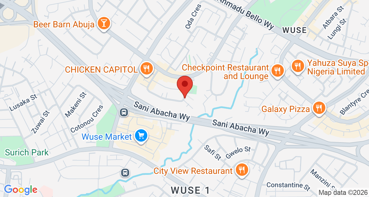 Map of IRIS Hotel - Wuse 2