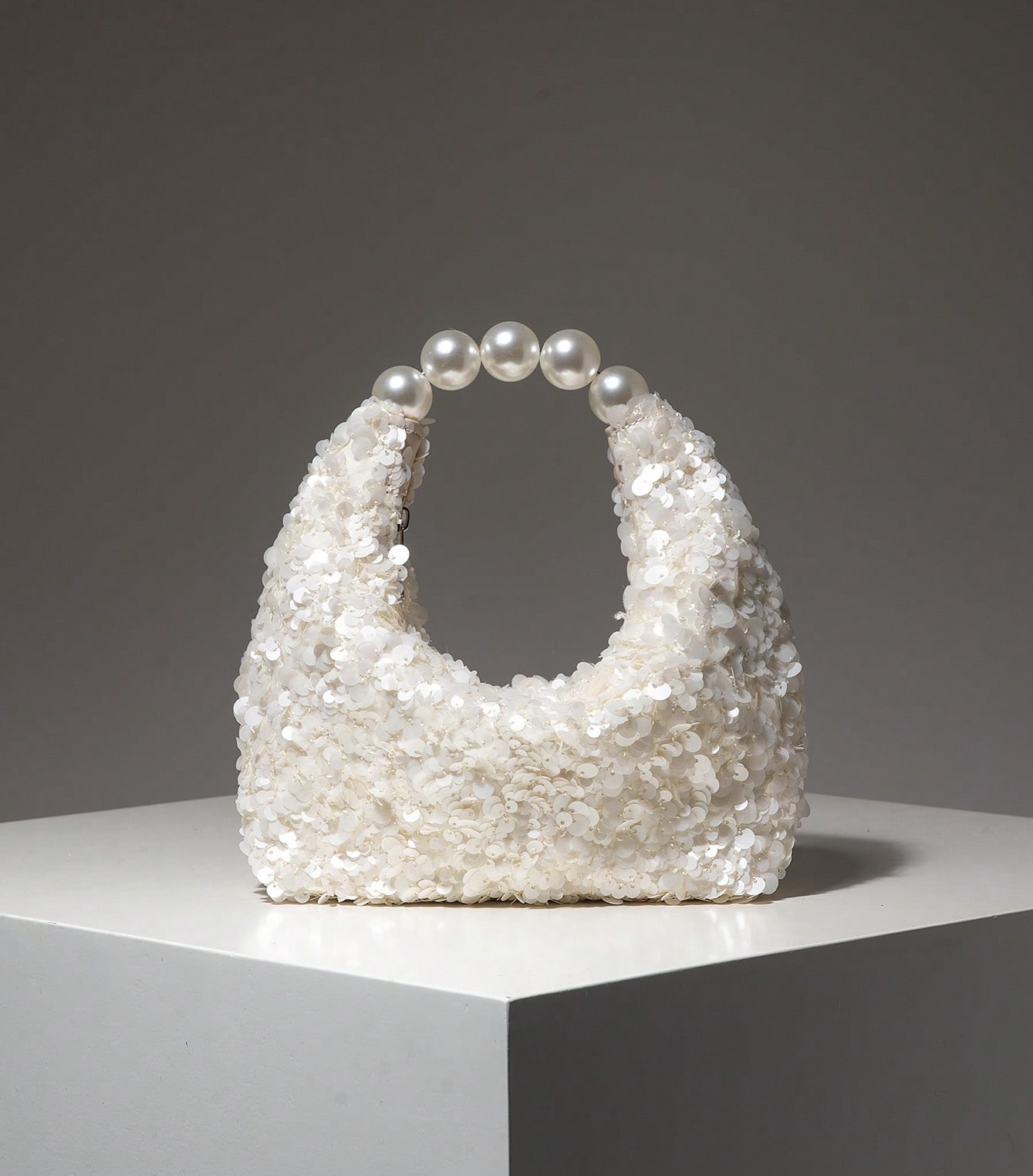 Cristal cartera dorada