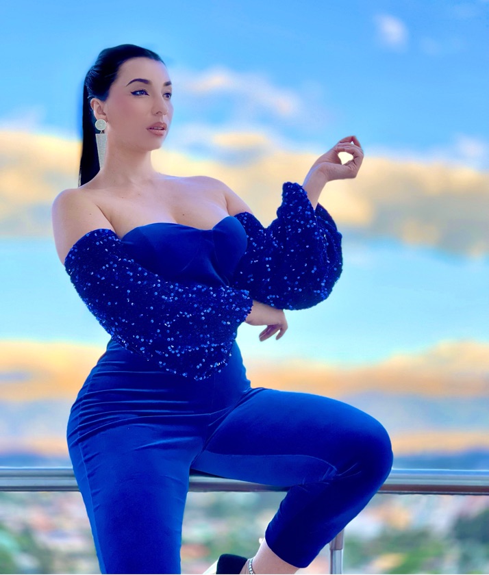 Enterizo Sky blue