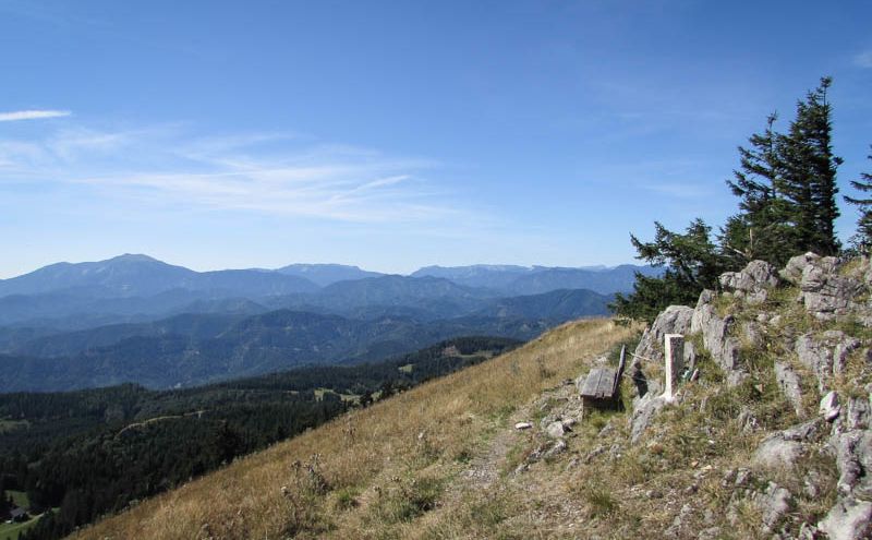 Unterberg Aussicht am Unterberg in Niederösterreich