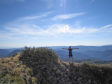Martin Moser beim Wandern